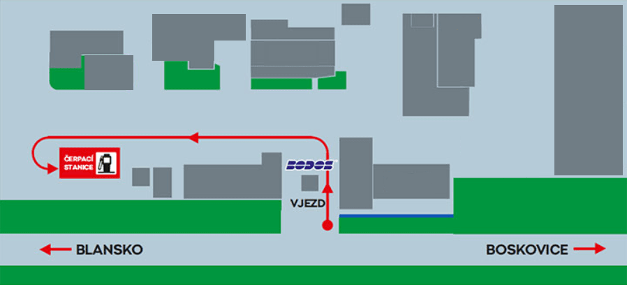 Čerpací stanice Mánesova 2266/1a, Boskovice